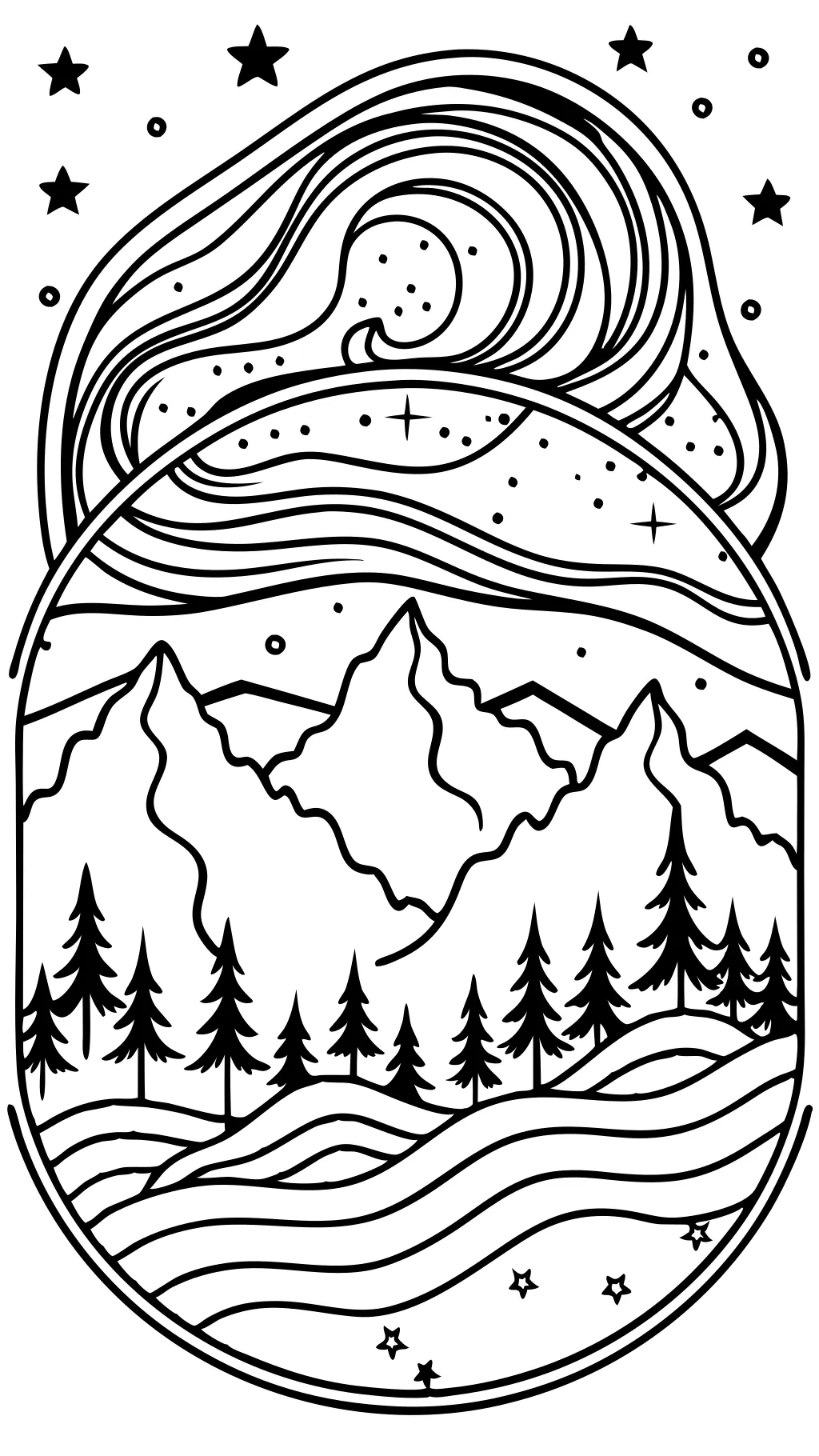 aurora coloring pages free printable